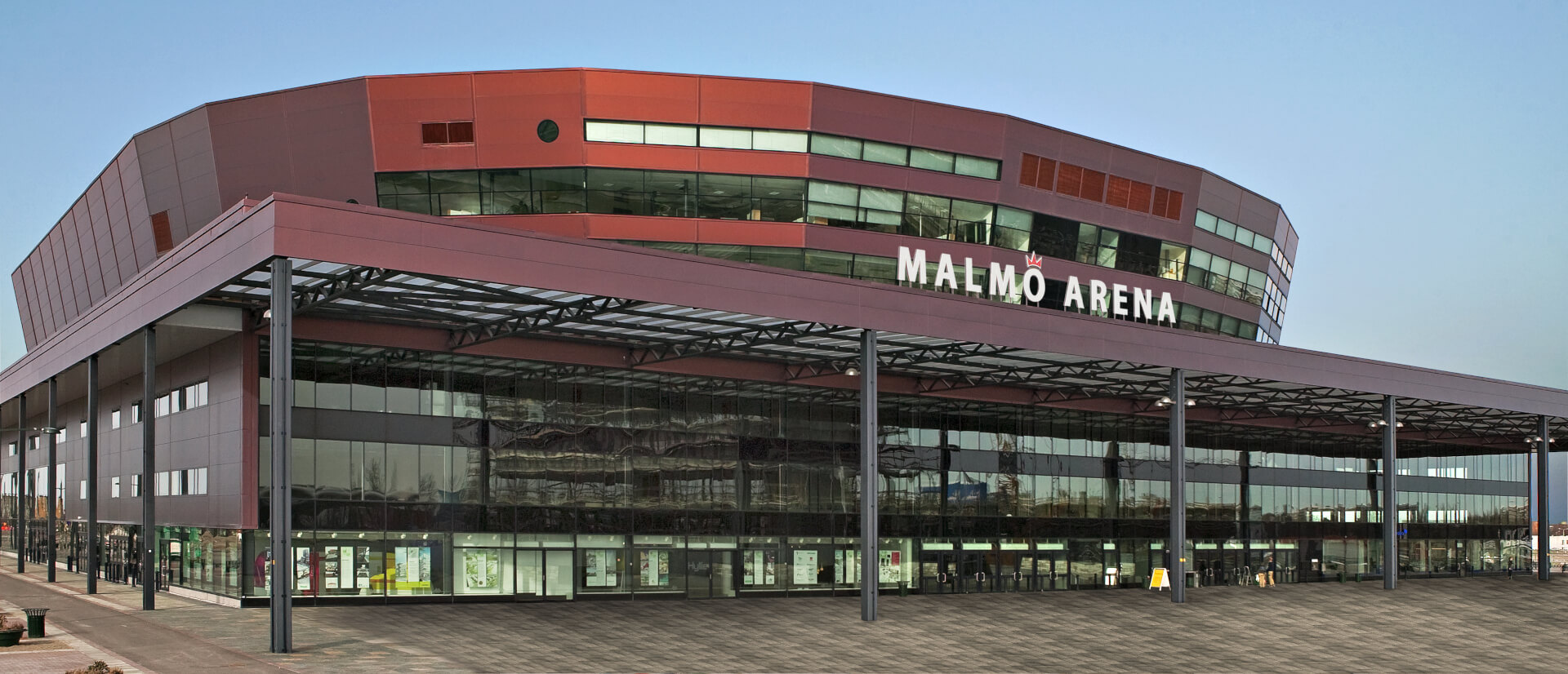 Malmö Arena utifrån 2